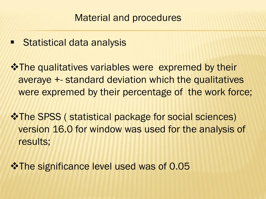 material and procedures 3