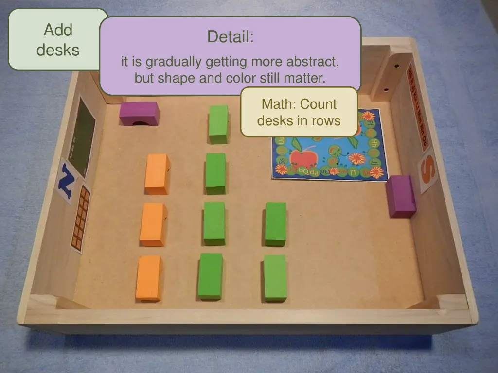 add desks