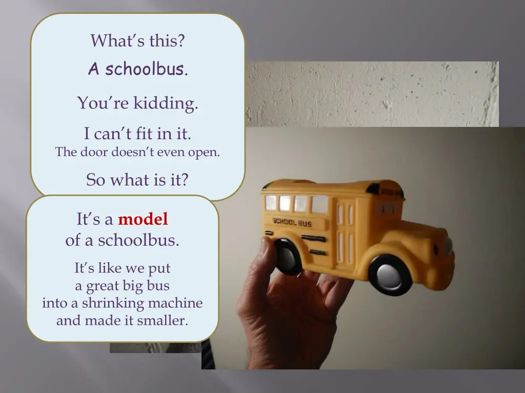 what s this a schoolbus