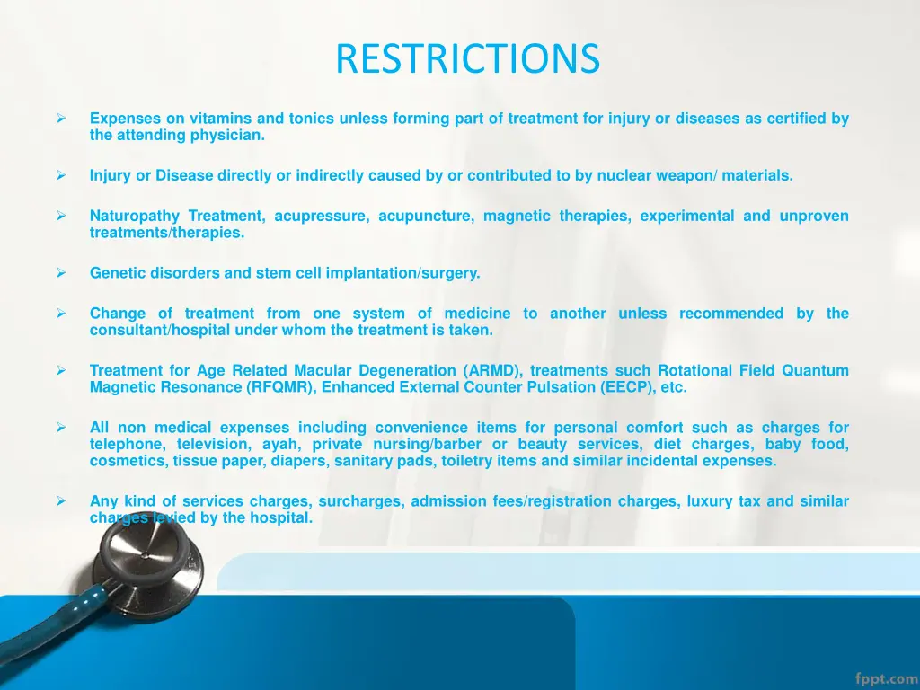restrictions 3