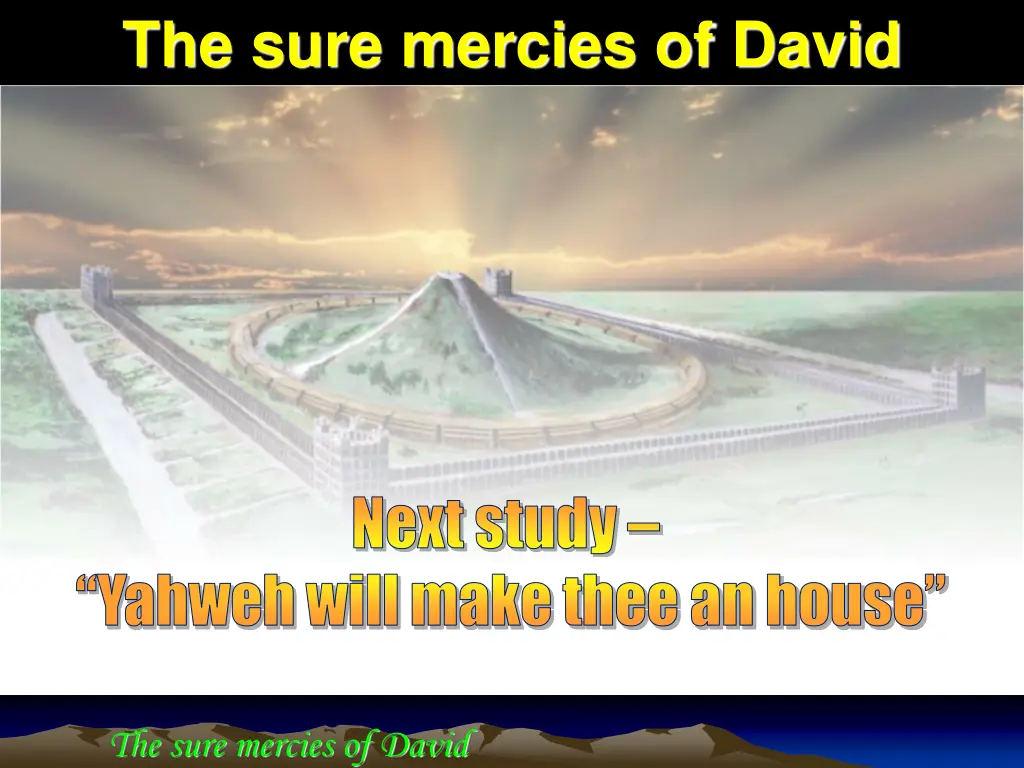 the sure mercies of david