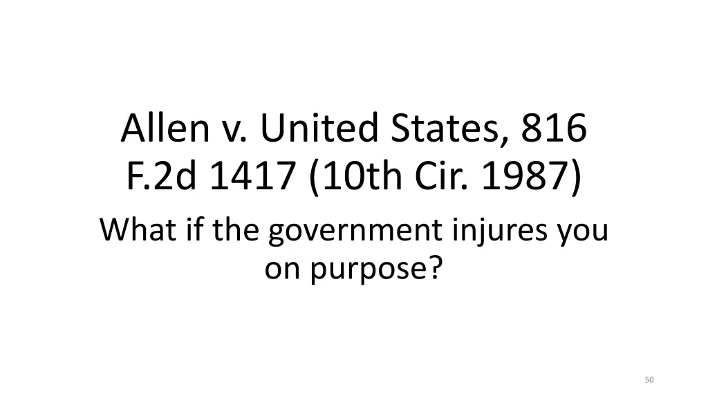 allen v united states 816 f 2d 1417 10th cir 1987