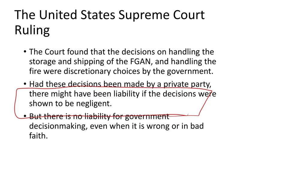the united states supreme court ruling