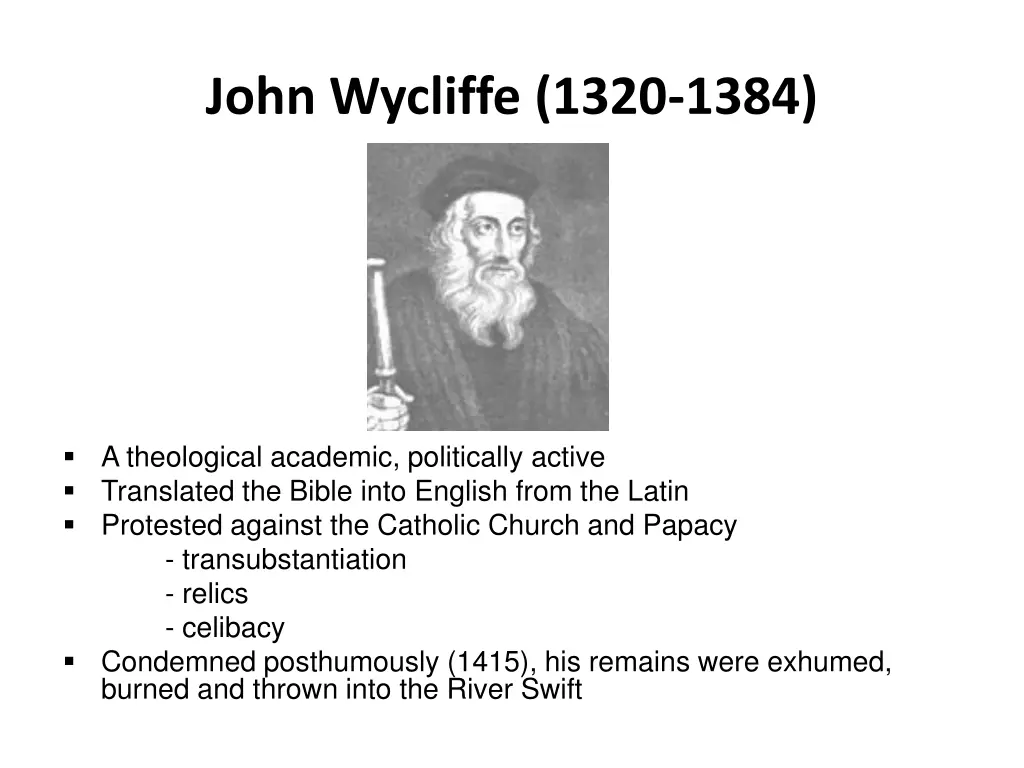john wycliffe 1320 1384
