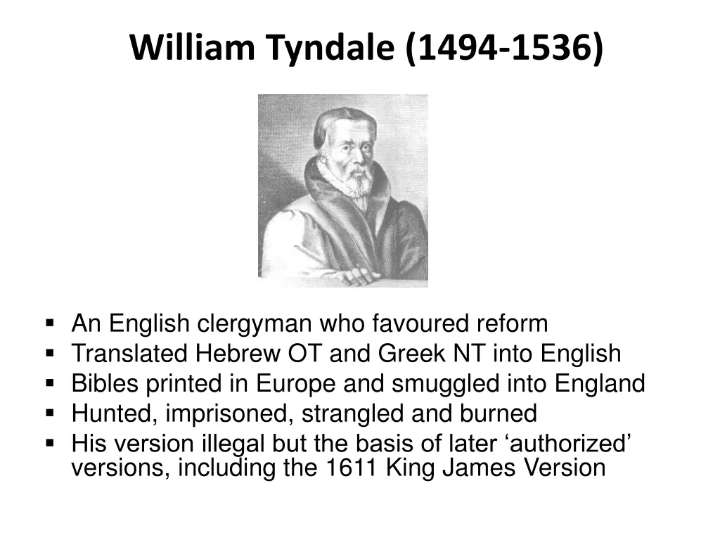 william tyndale 1494 1536