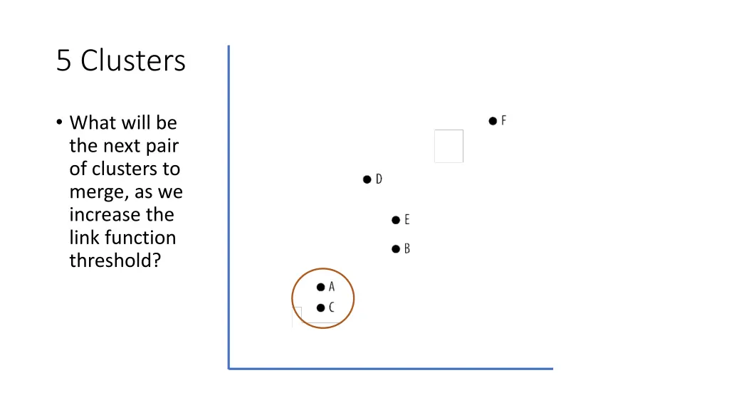 5 clusters