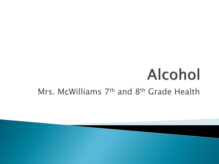 mrs mcwilliams 7 th and 8 th grade health