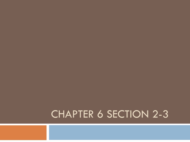 chapter 6 section 2 3