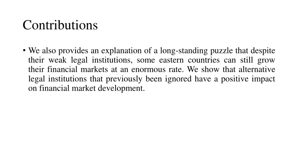 contributions 1