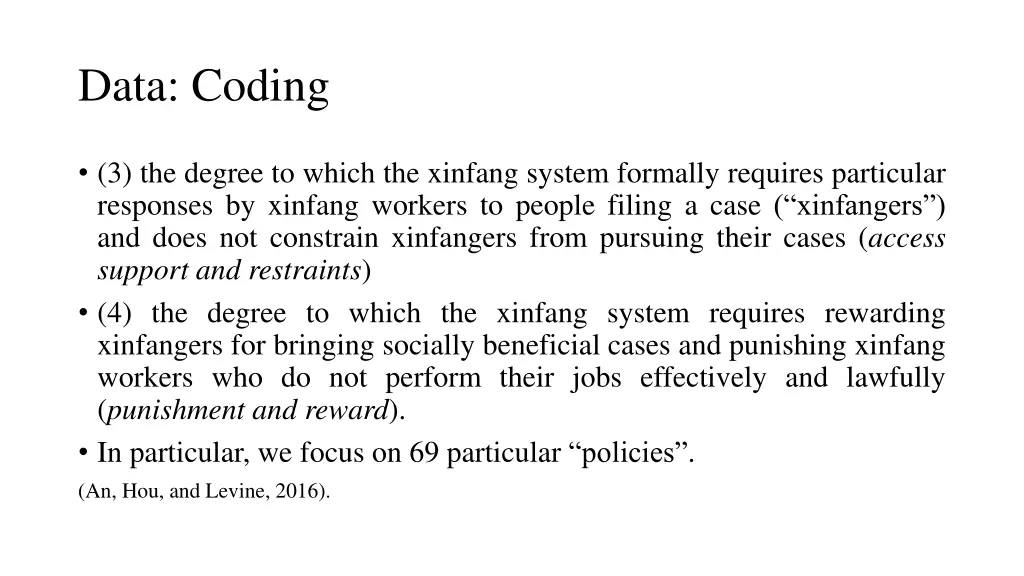 data coding 1