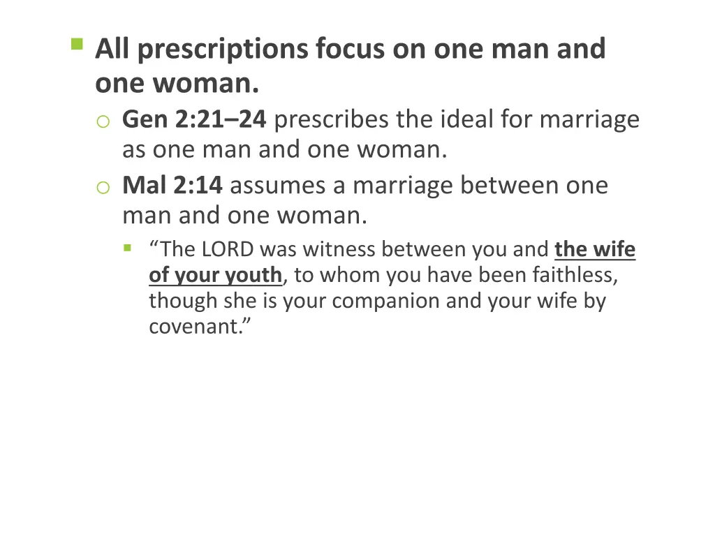 all prescriptions focus on one man and one woman 1