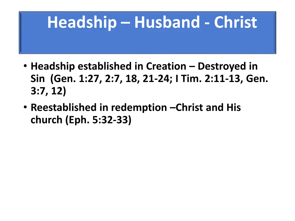 headship husband christ 1