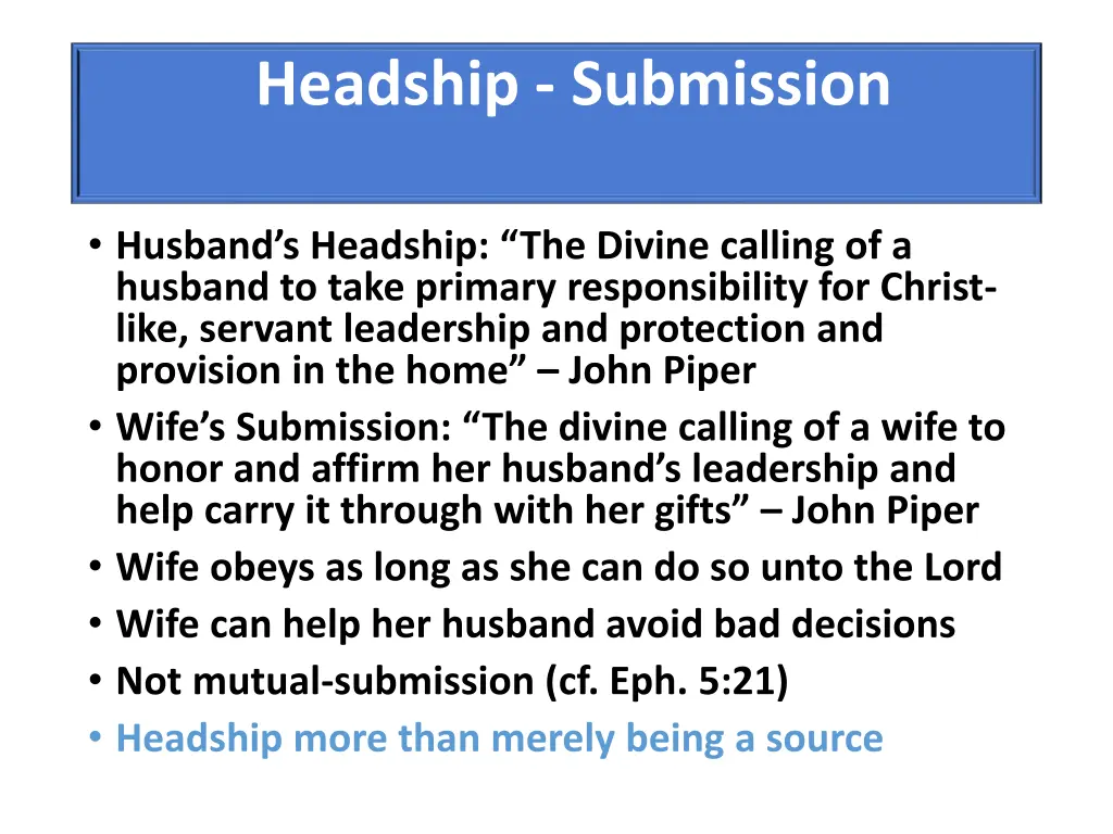 headship submission 5