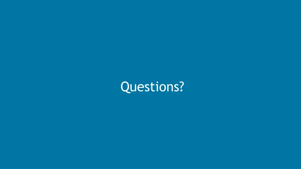 questions