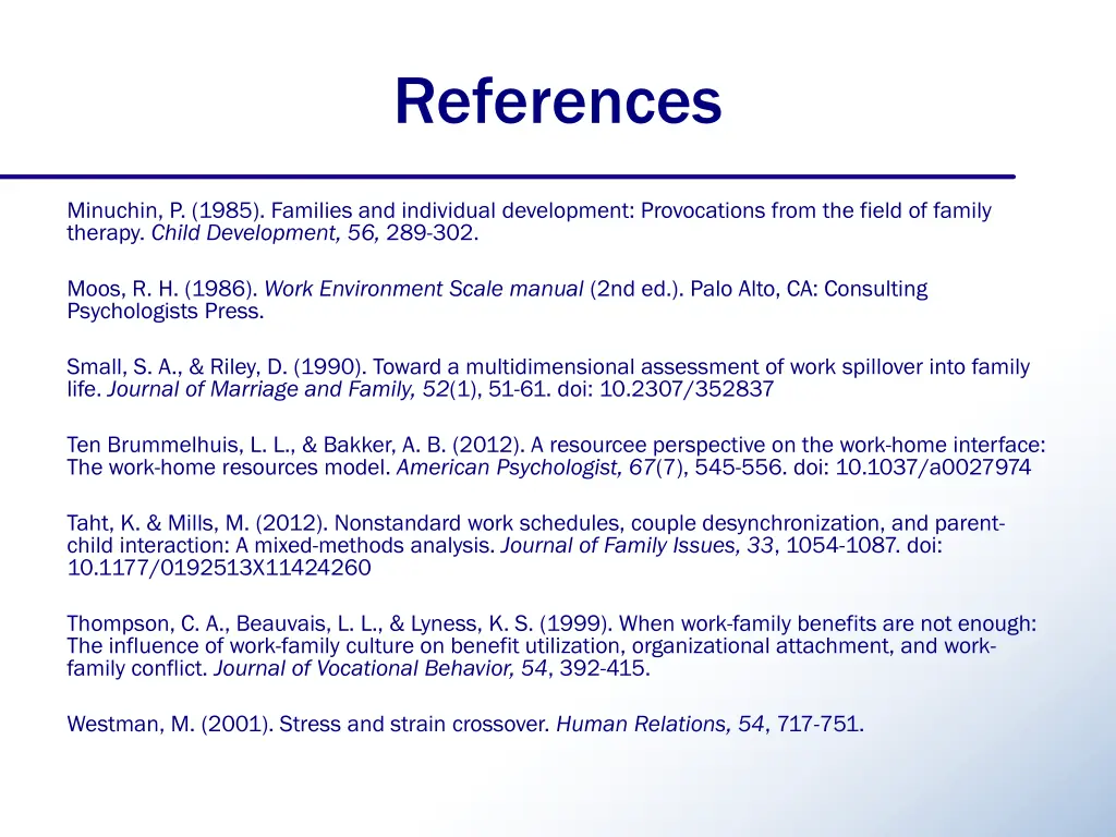 references 1