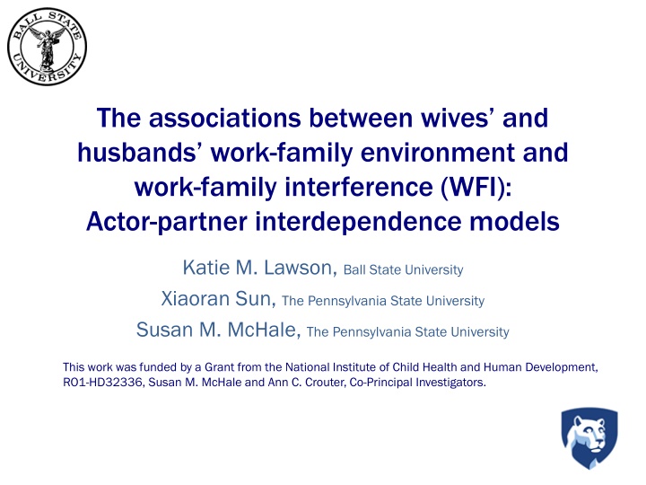 the associations between wives and husbands work