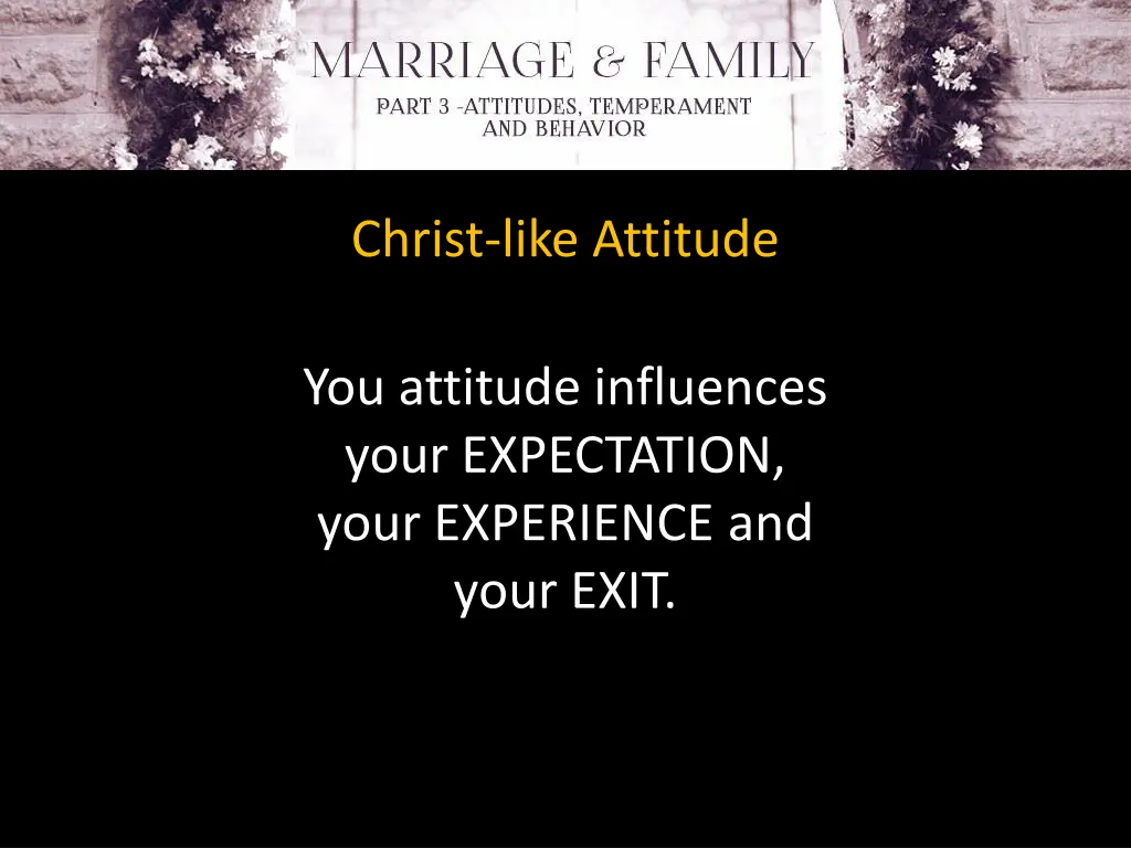christ like attitude 10