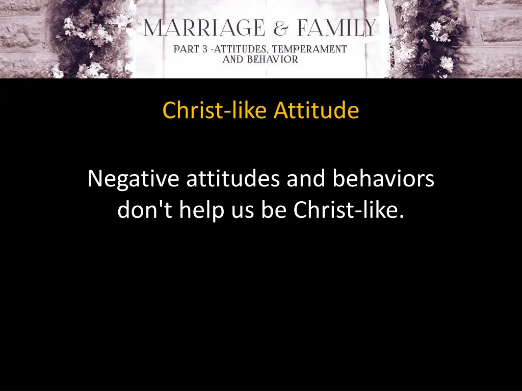 christ like attitude 11