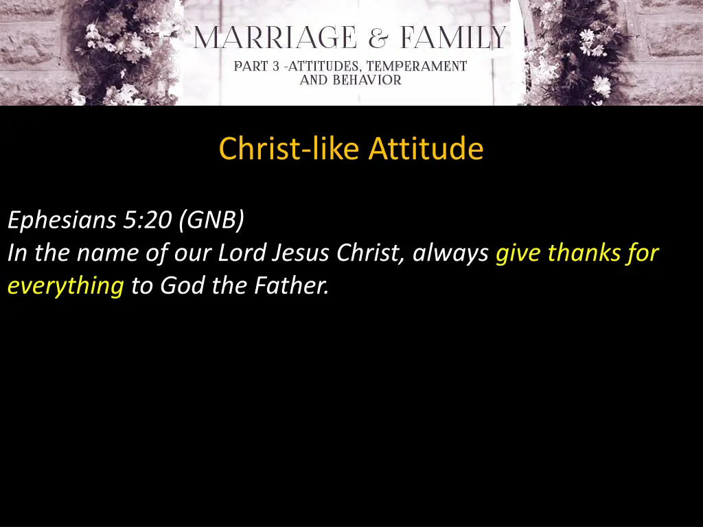 christ like attitude 3