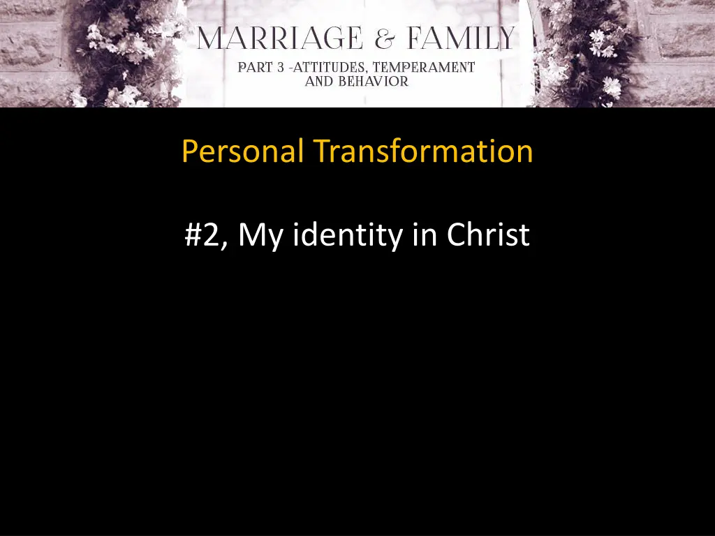 personal transformation 2