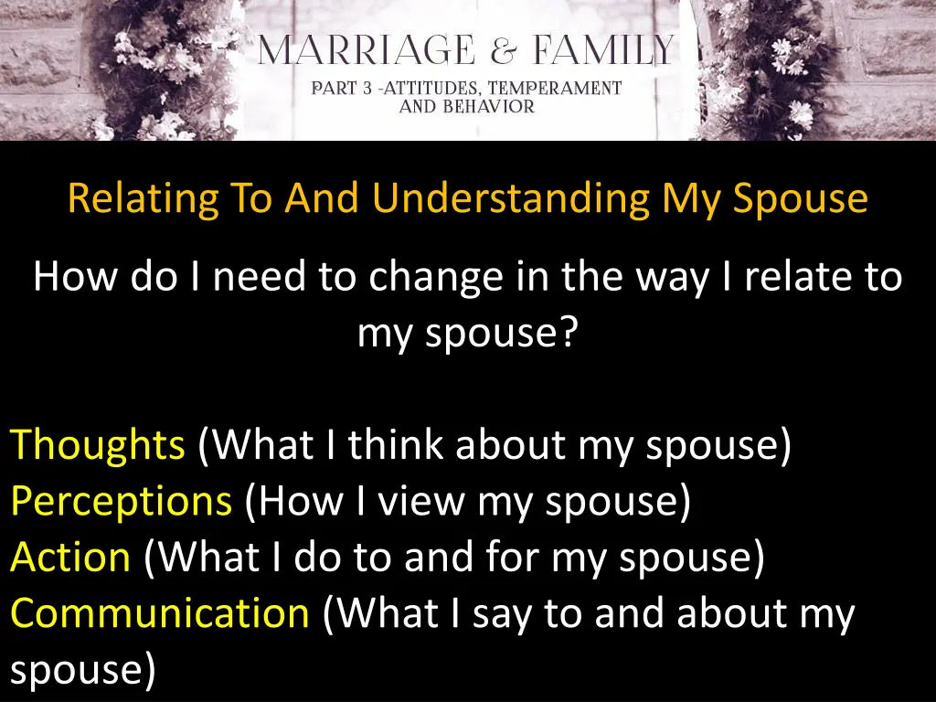 relating to and understanding my spouse 1
