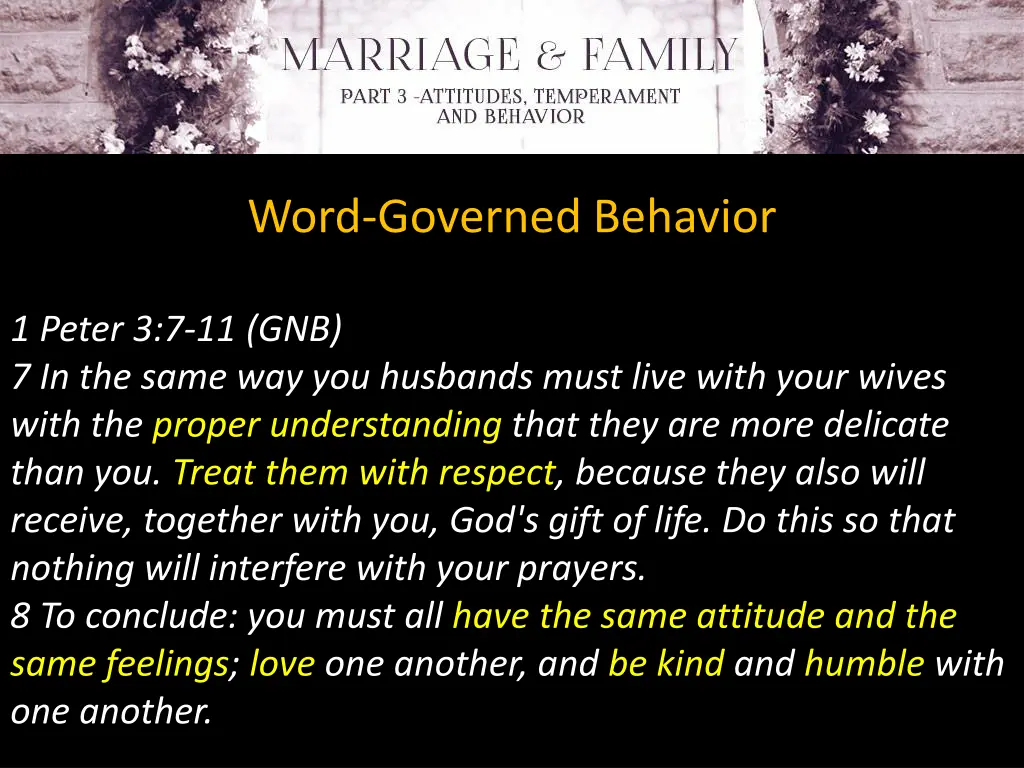 word governed behavior 3