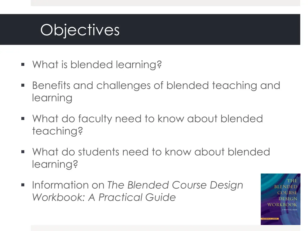 objectives