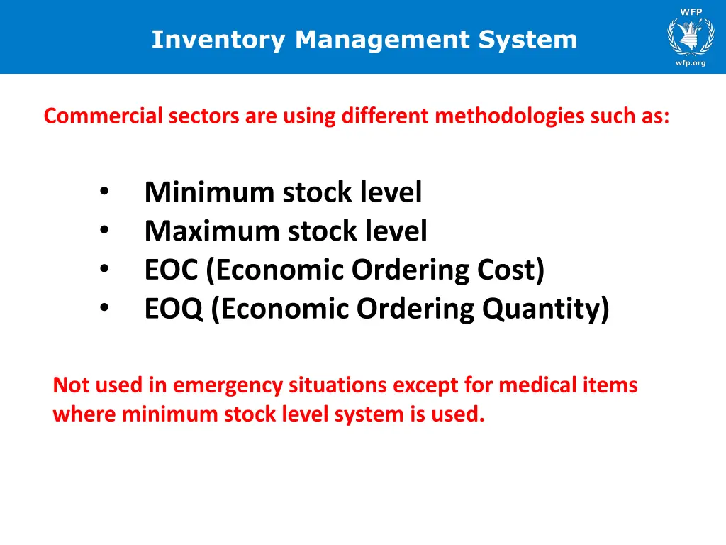 inventory management system
