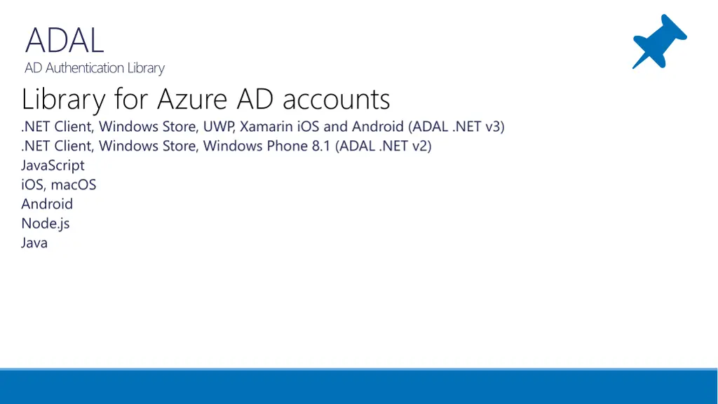 adal ad authentication library library for azure