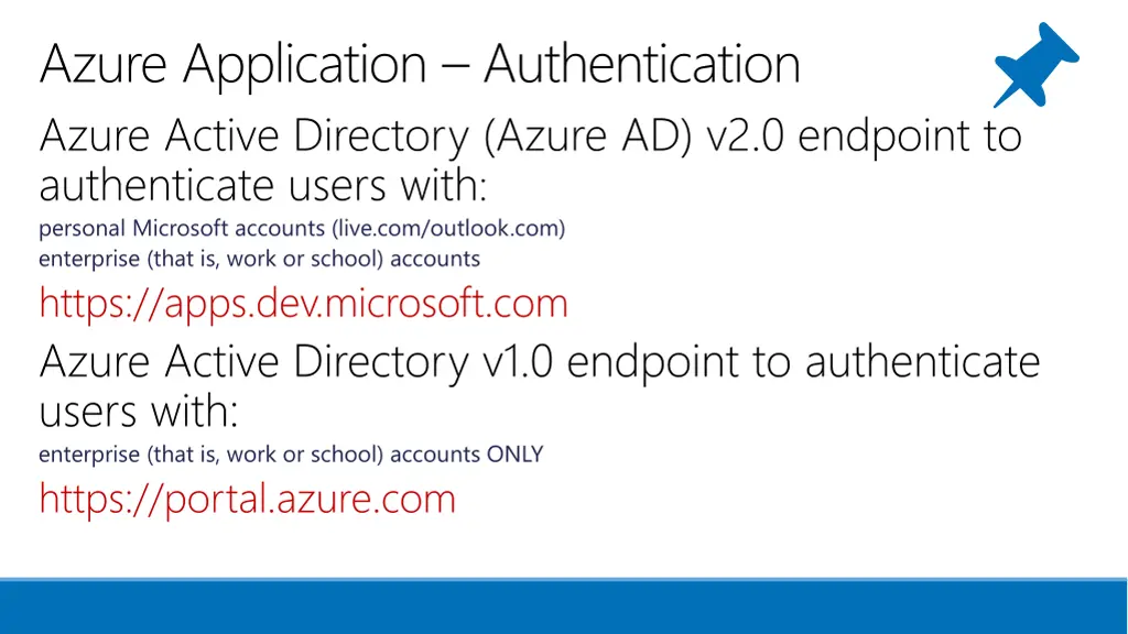 azure application authentication azure active