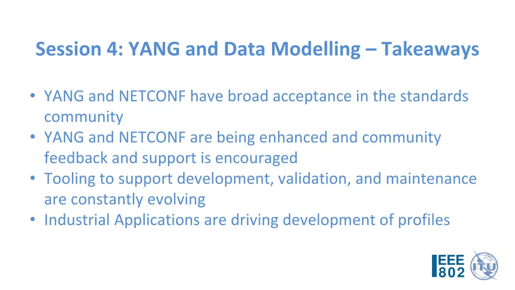 session 4 yang and data modelling takeaways