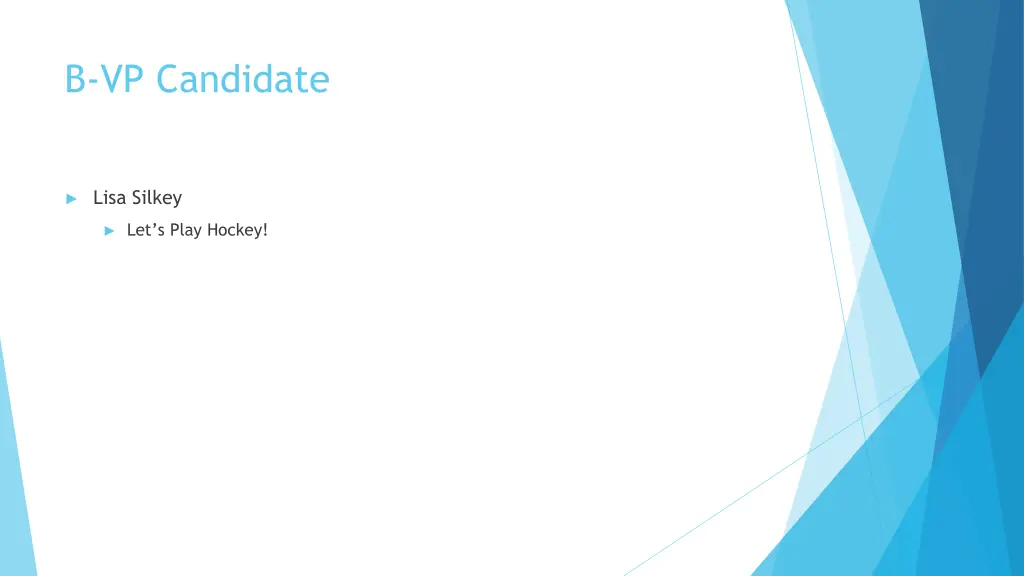 b vp candidate