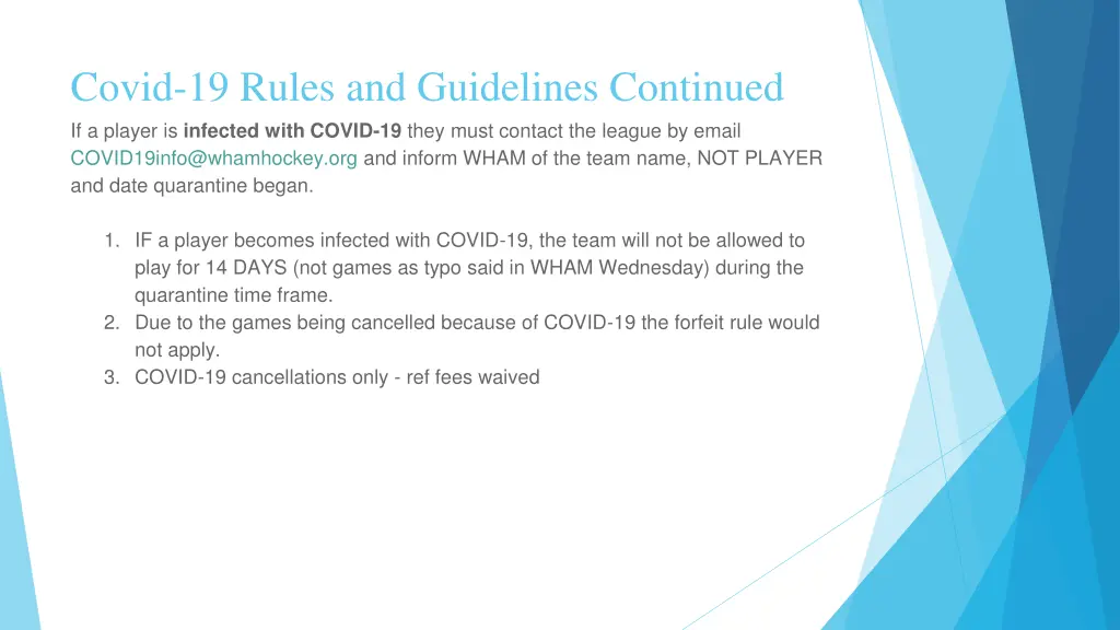 covid 19 rules and guidelines continued 2