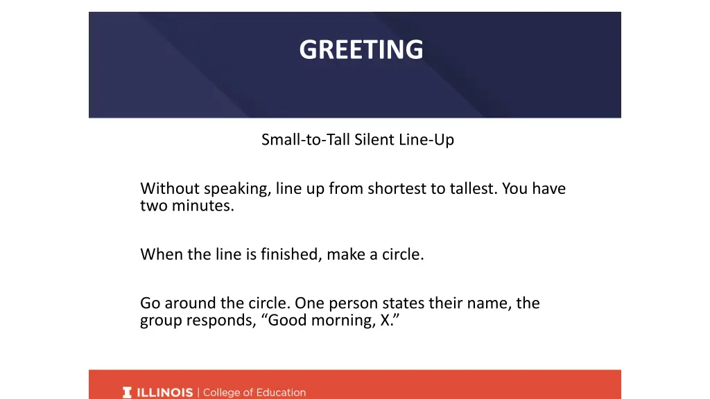 greeting