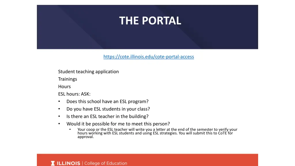 the portal