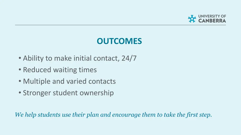 outcomes
