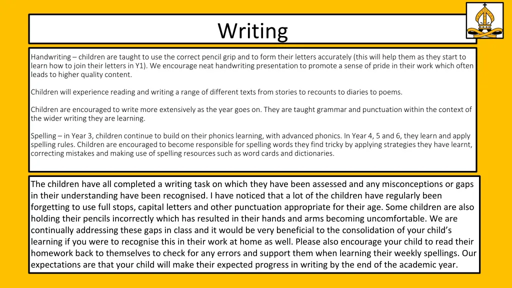 writing