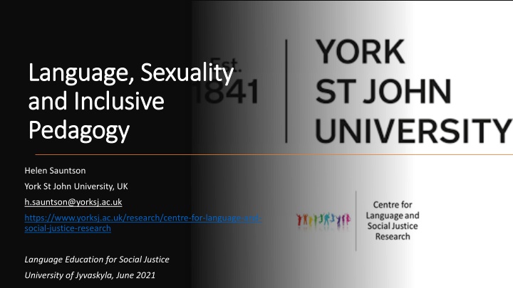 language sexuality language sexuality