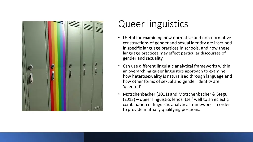 queer linguistics