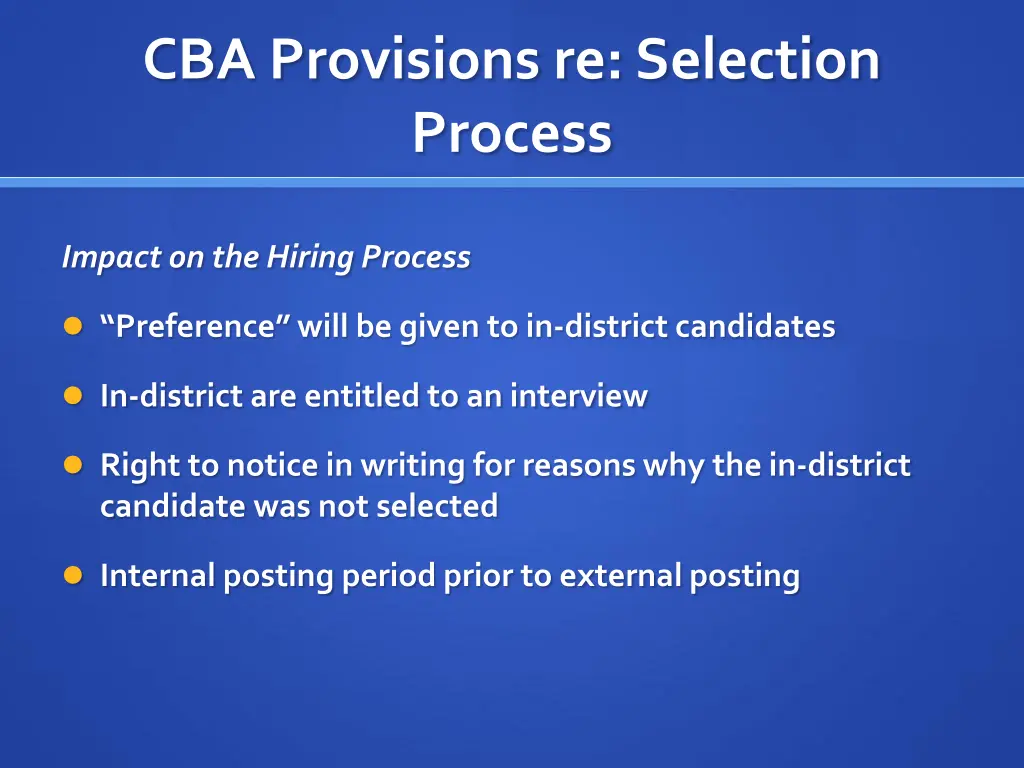 cba provisions re selection process 2