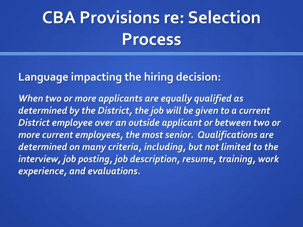 cba provisions re selection process 3