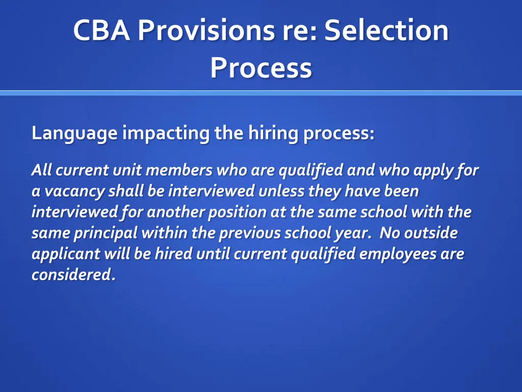 cba provisions re selection process 4