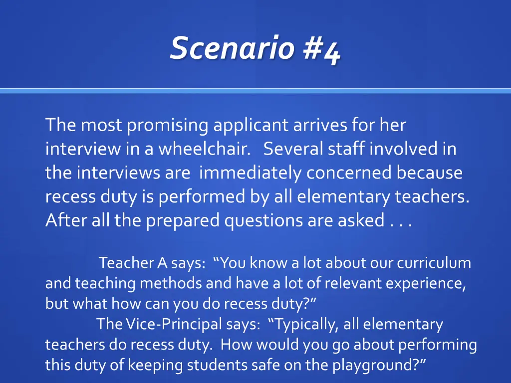 scenario 4