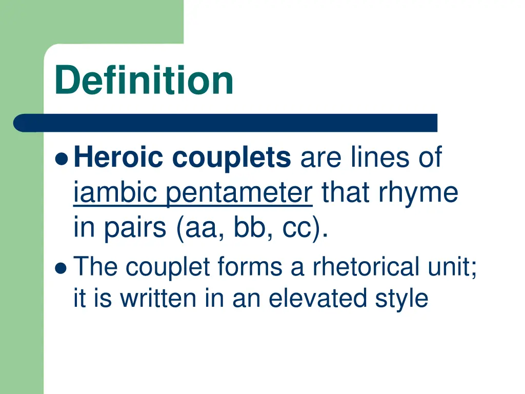 definition