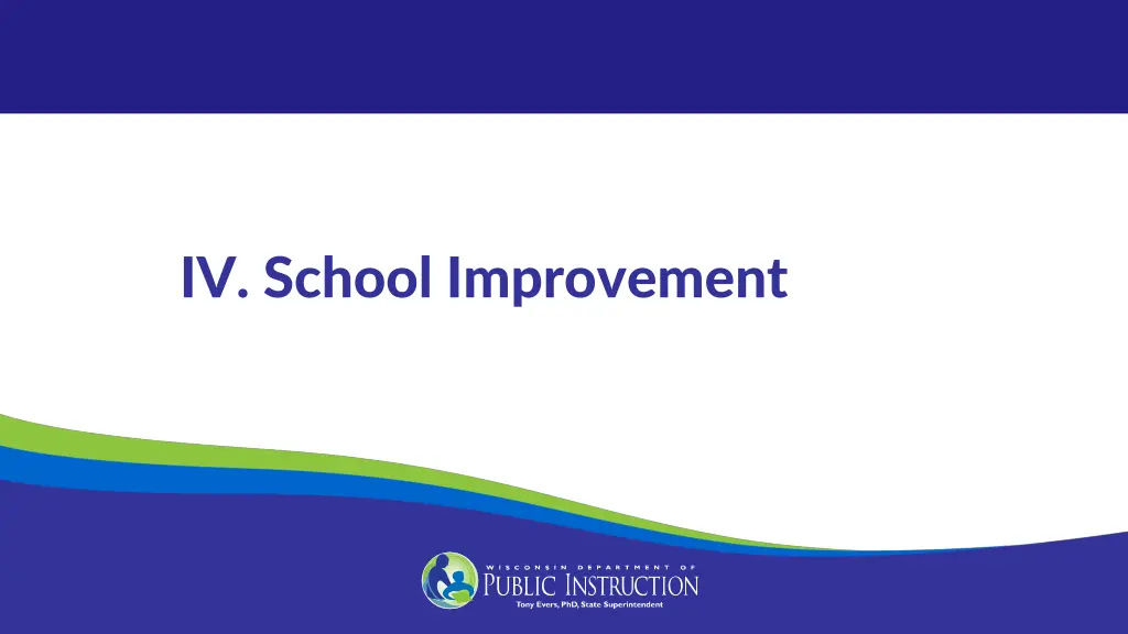 iv school improvement