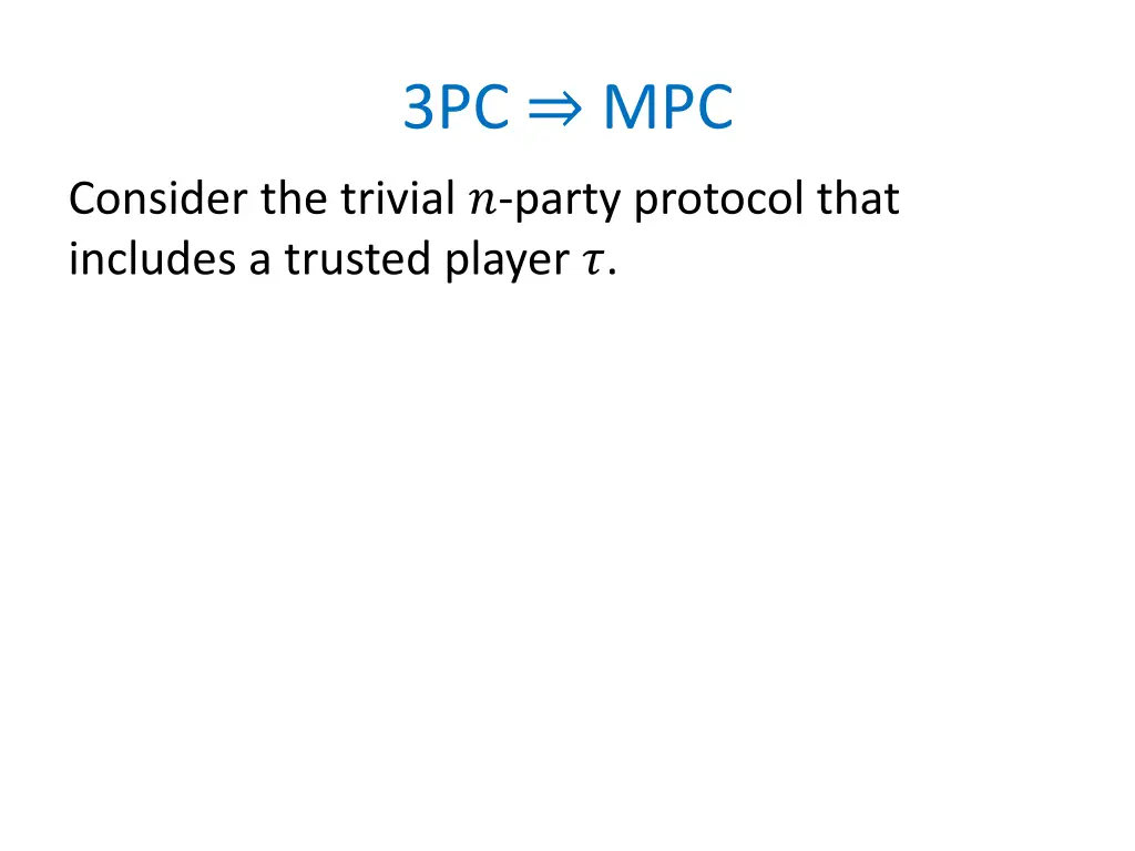 3pc mpc