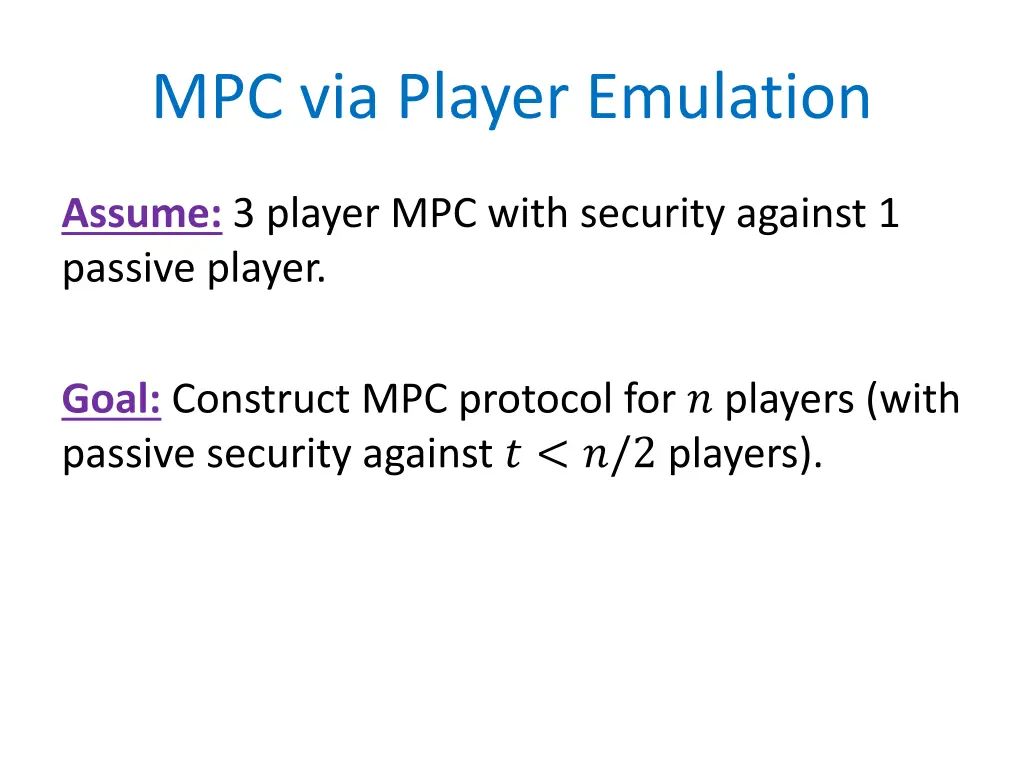 mpc via player emulation 1
