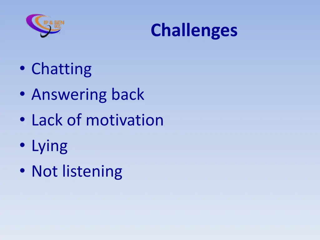 challenges