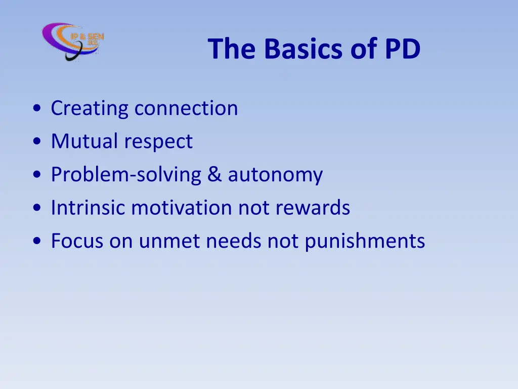 the basics of pd