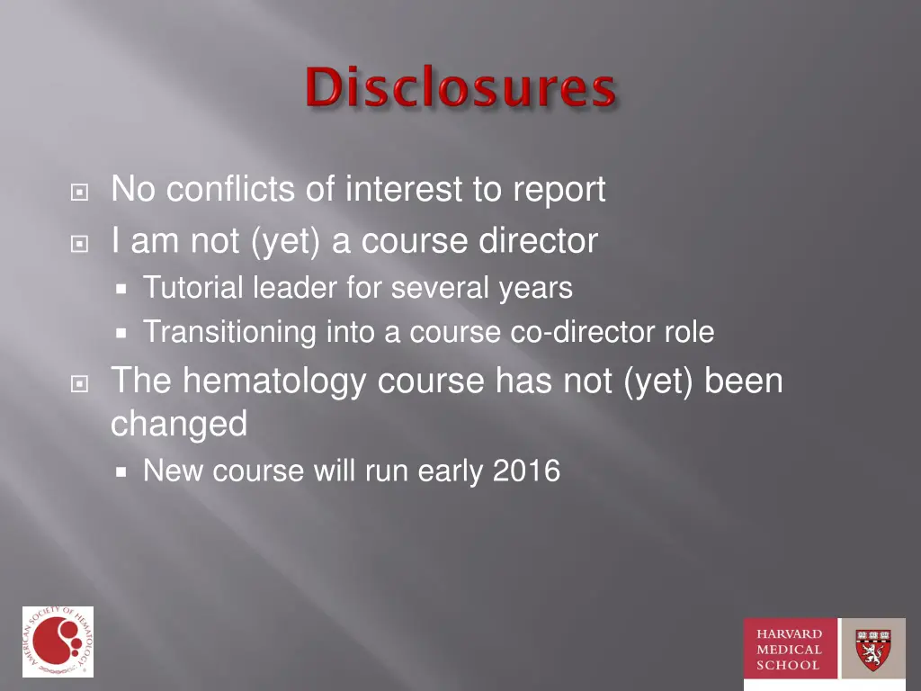 no conflicts of interest to report